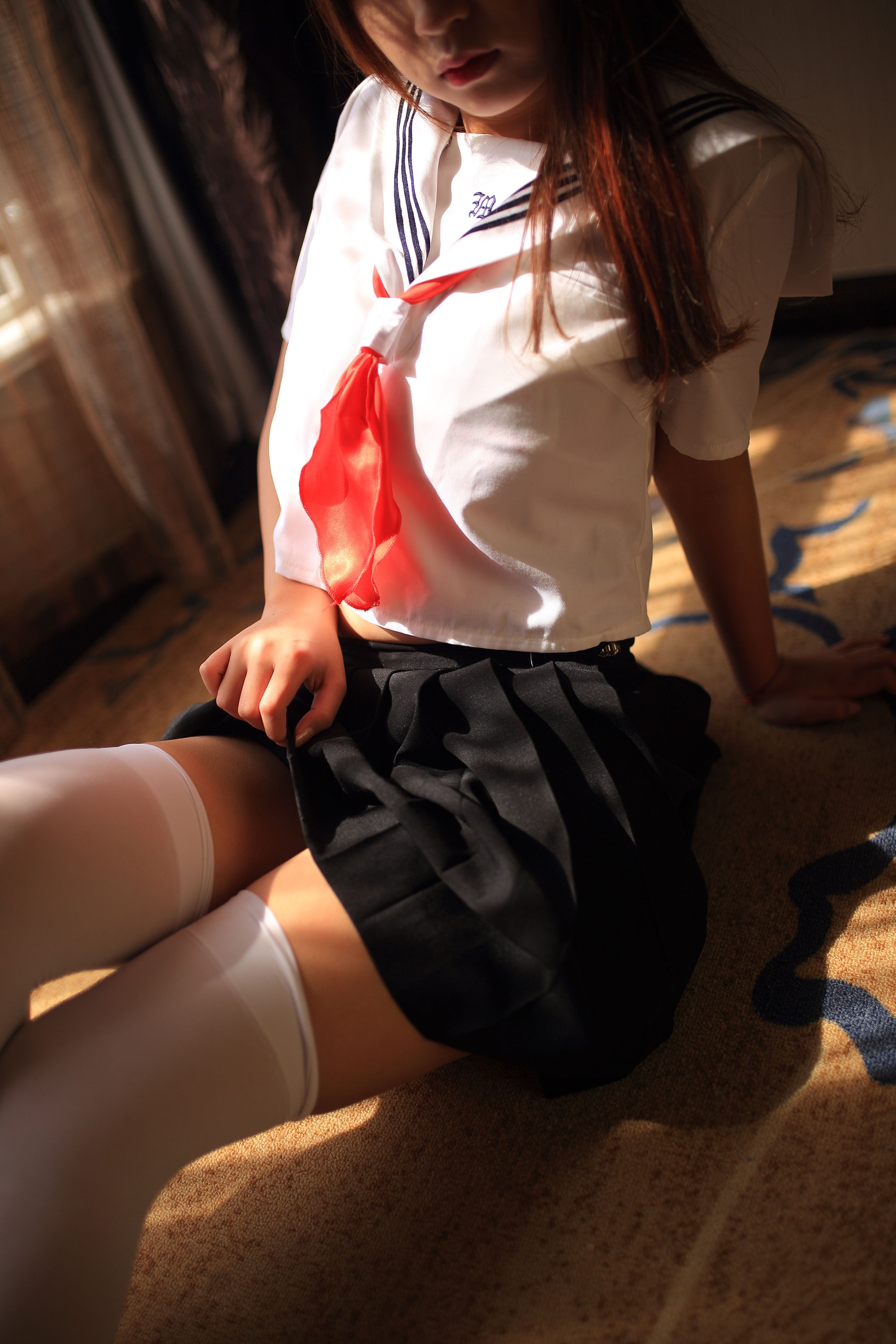 猫九酱 - NO.039 JK水手服[526P]-XikXak